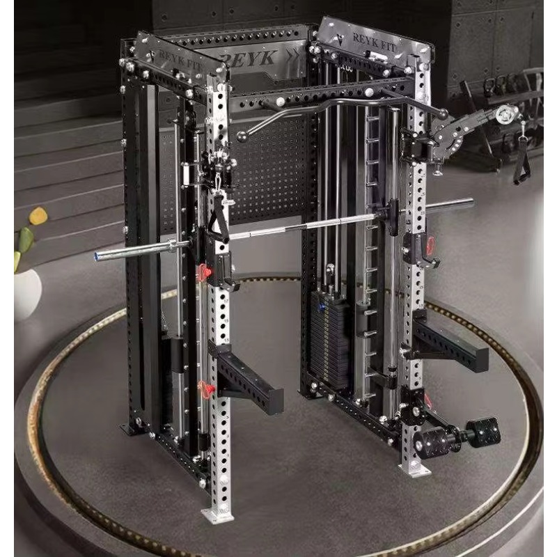 Home Gym With Smith Machine - YTYIN Multi Functional Smith Machine Station