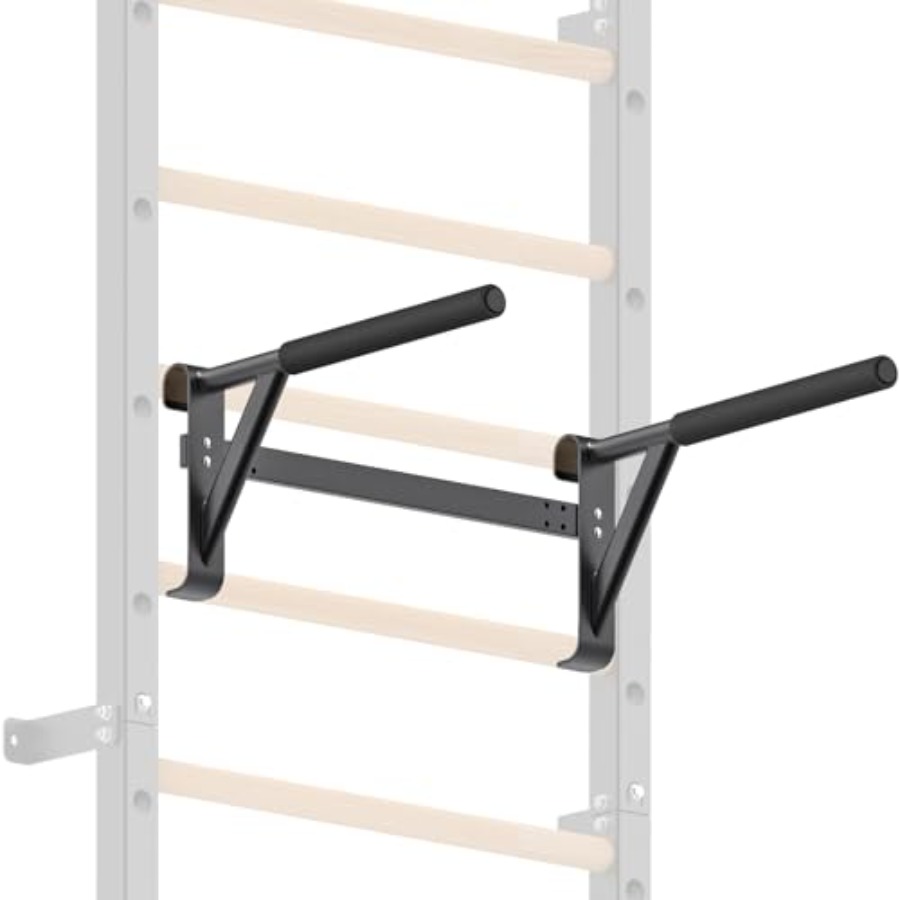 Home Gym Pull Up - Wall Mounted Gymnastic Stall Bar 2x2