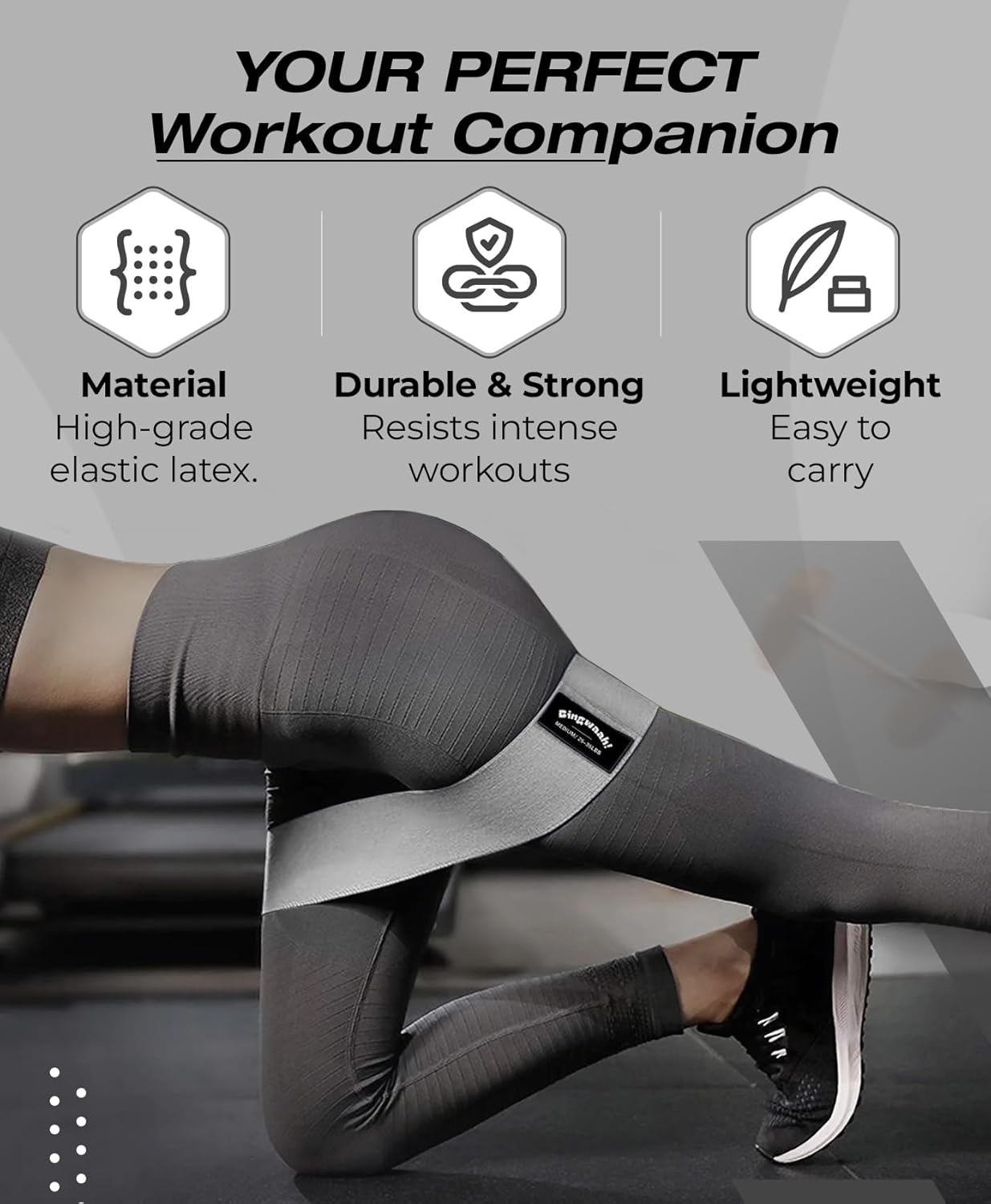 Fabric Resistance Bands for Wo - Resistance Loop Mini Band 评论和价格