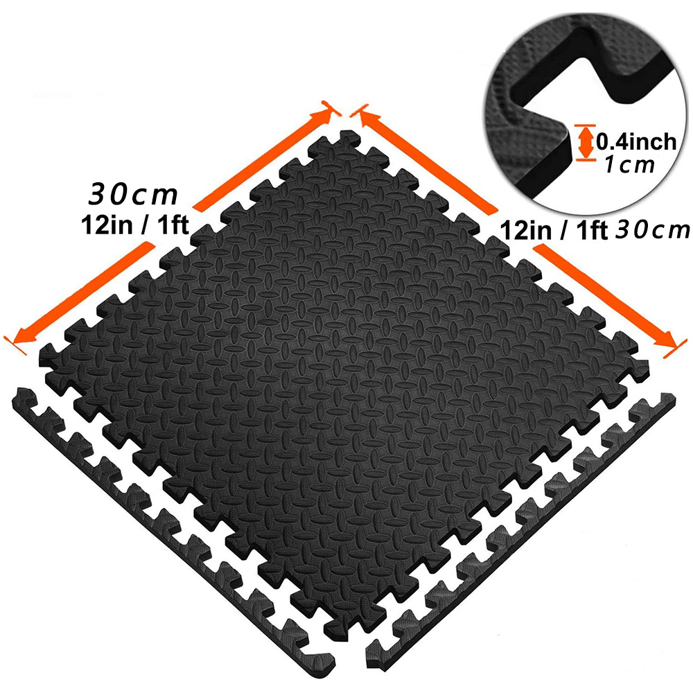Puzzle Fitness Mat EVA Interlo - Home Gym On Carpet 评论和价格