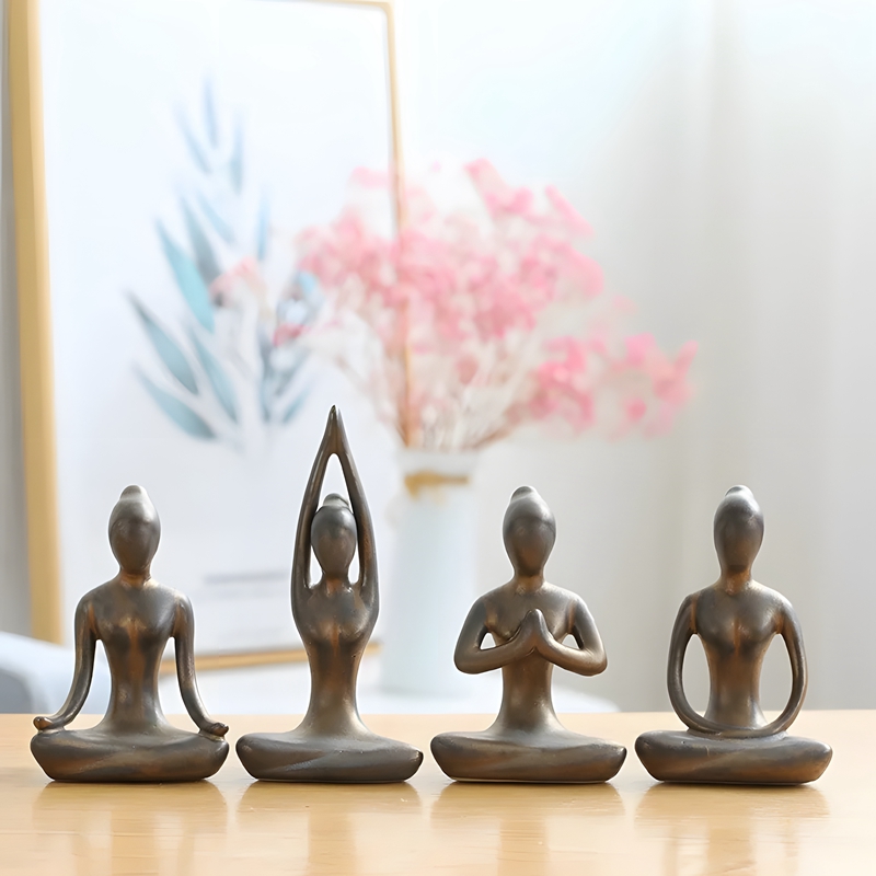 Blue Zen Abstract Yoga Poses G - Home Gym Zen 评论和价格