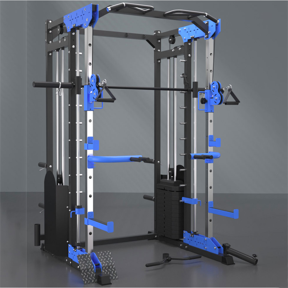 Home Gym Fitness Equipment Mul - Home Gym With Smith Machine 评论和价格