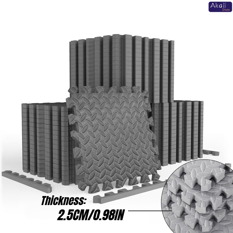 2.5cm Thick EVA Foam Interlock - Home Gym On Carpet 评论和价格