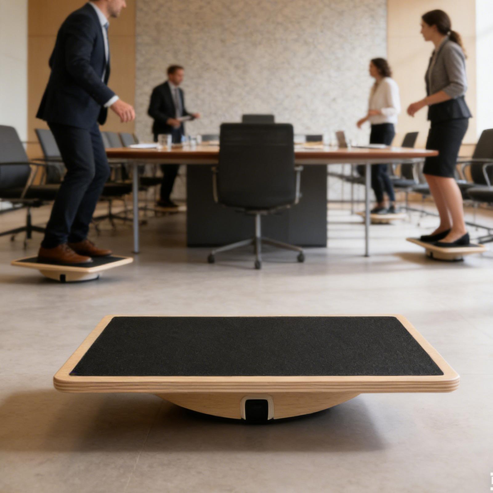 Wood Wobble Board Wood Non-Sli - Home Gym In Apartment 评论和价格