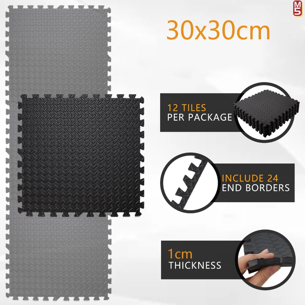 Massage Cushion EVA Foam Puzzl - Home Gym On Carpet 评论和价格