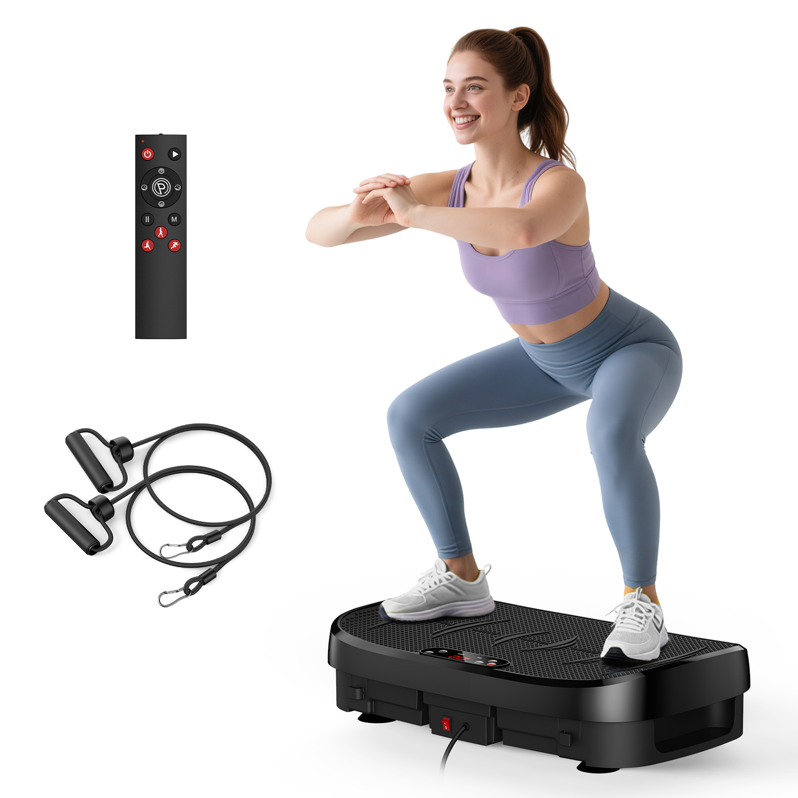 Vibration Plate Fat Burning Fi - Home Gym Leg Extension 评论和价格