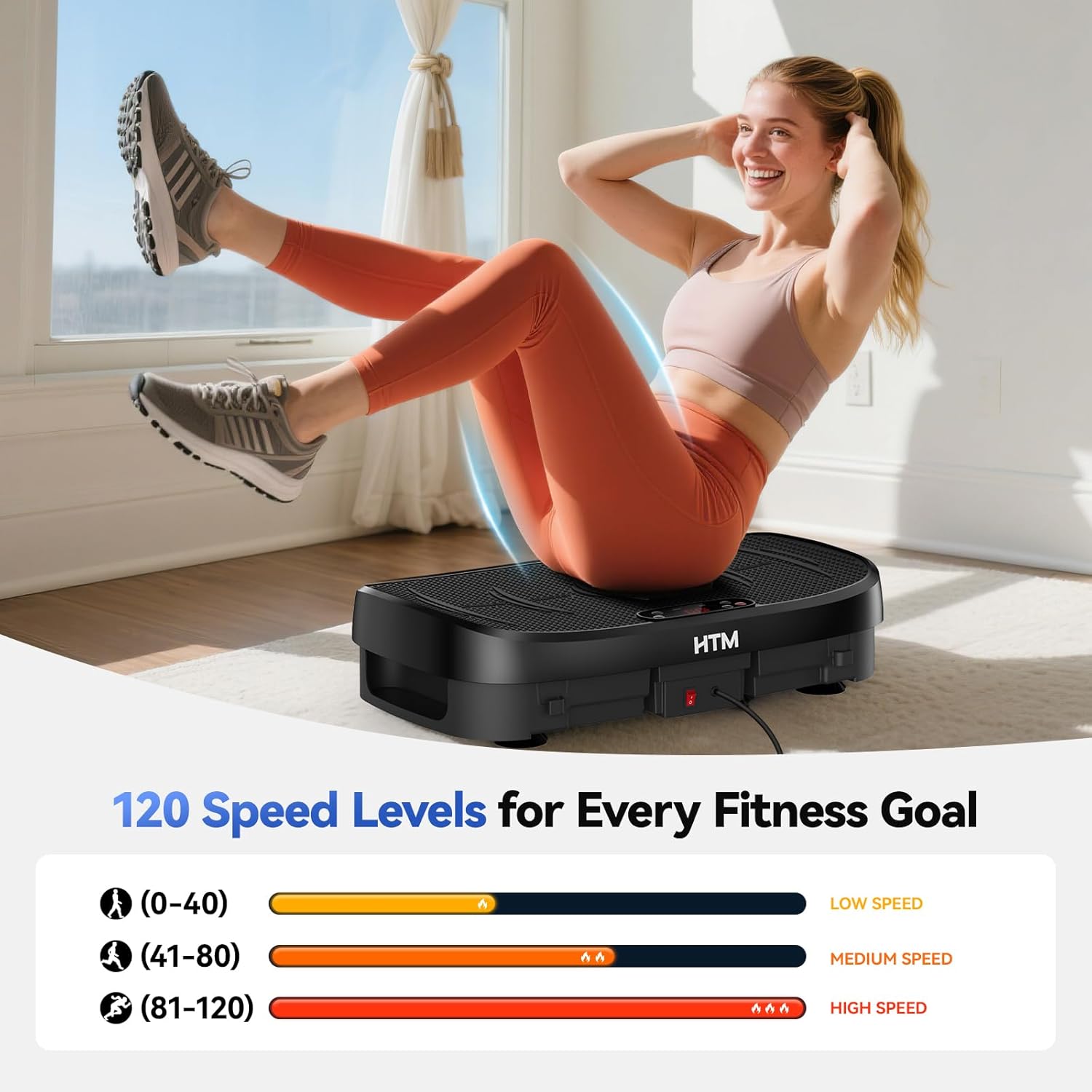 Vibration Plate Fat Burning Fi - Home Gym Leg Extension 评论和价格