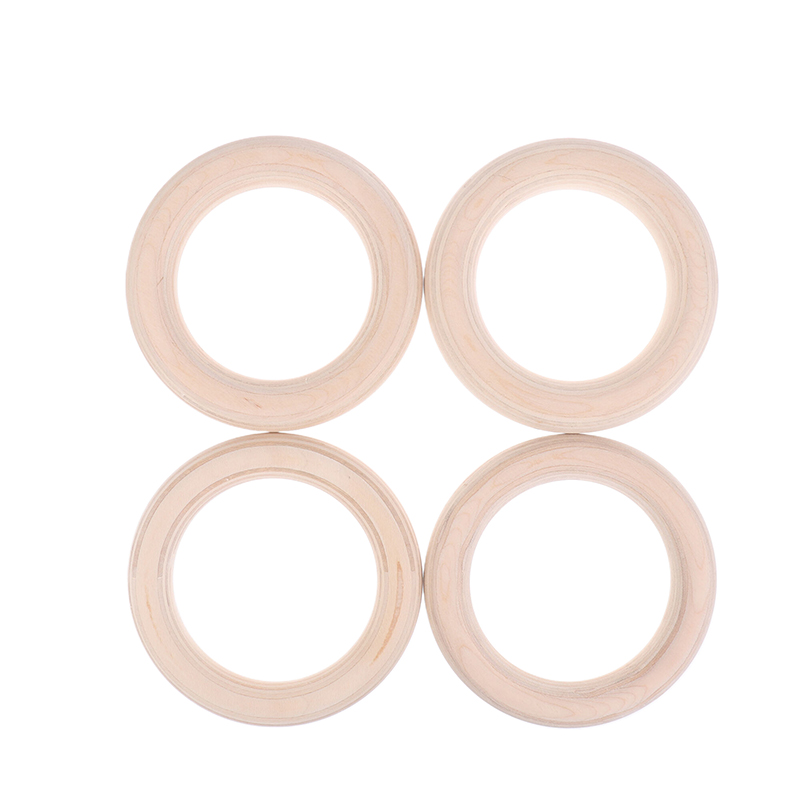 2Pcs/Pairs Portable Crossfit G - Gymnastic Rings Wooden 评论和价格