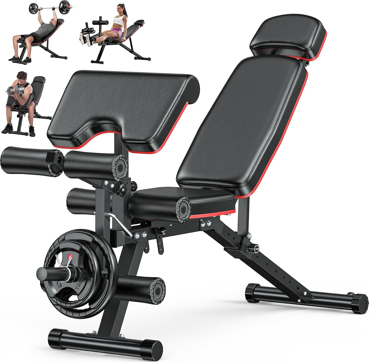 Workout Bench With Leg Extensi - Home Gym Leg Extension 评论和价格