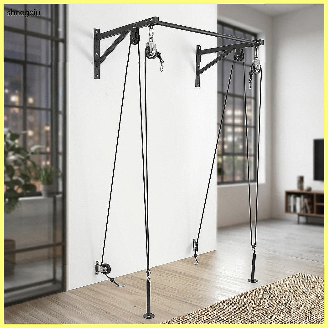 Wall Mounted DIY Fitness Pulle - Home Gym Cable Pulley System 评论和价格
