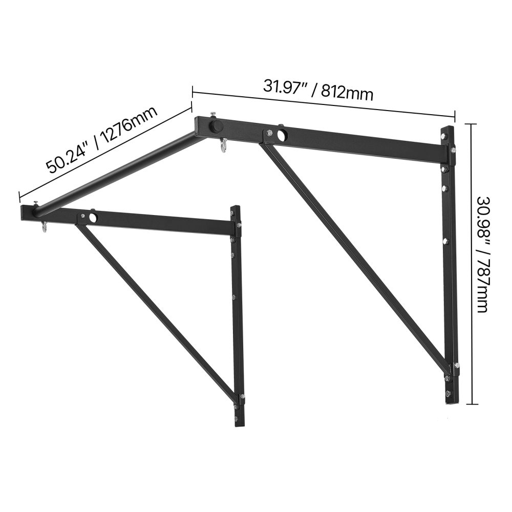 Ye Wall Mounted Heavy Duty Pul - Home Gym Pull Up 评论和价格