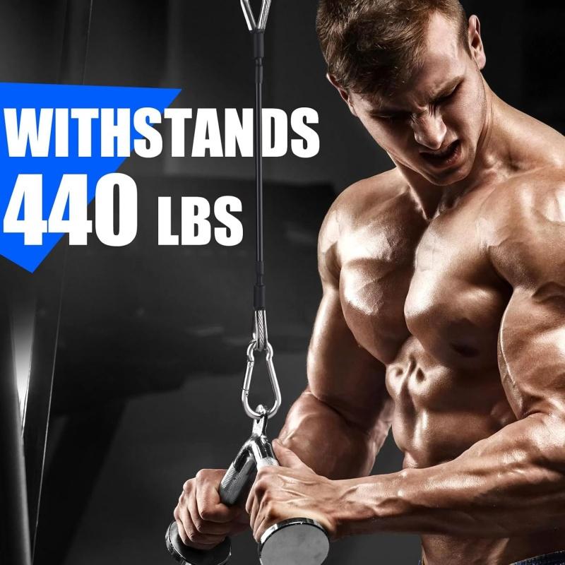 1/2 pcs gym cable extension co - Home Gym Leg Extension 评论和价格