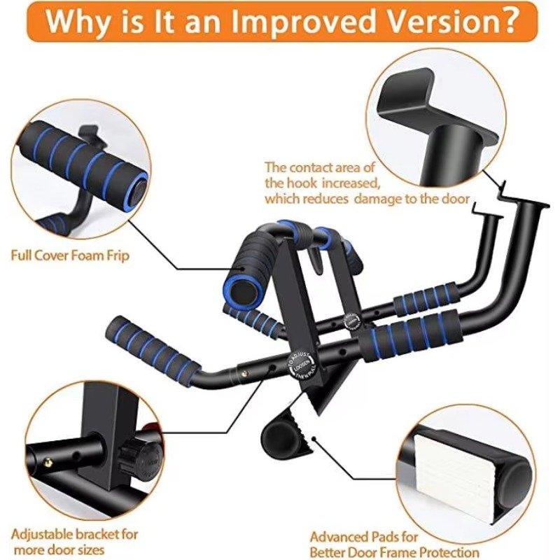 Pull up Bar for Doorway Multif - Home Gym Pull Up 评论和价格