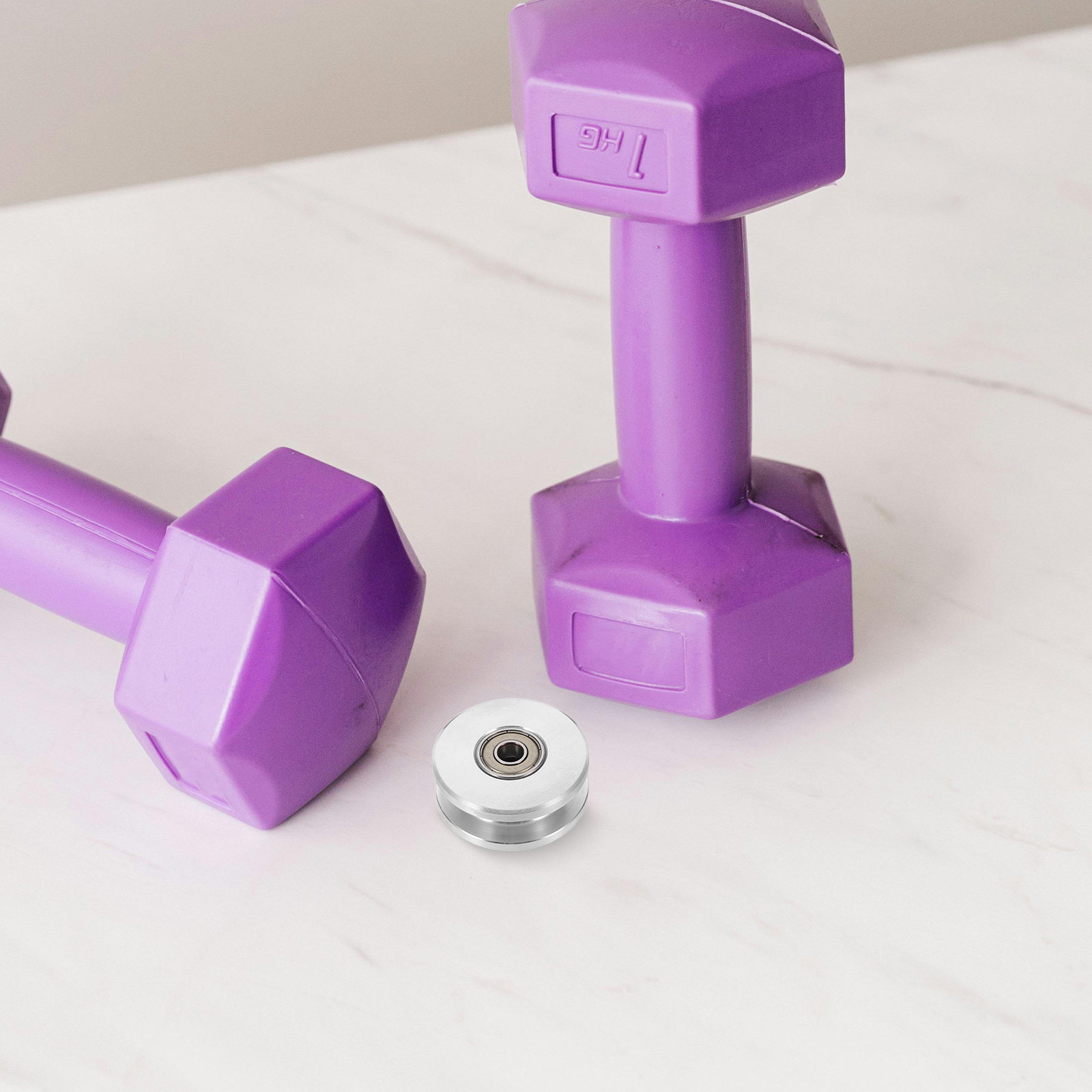 Aluminum Alloy U-Groove Fitnes - Home Gym Cable Pulley System 评论和价格