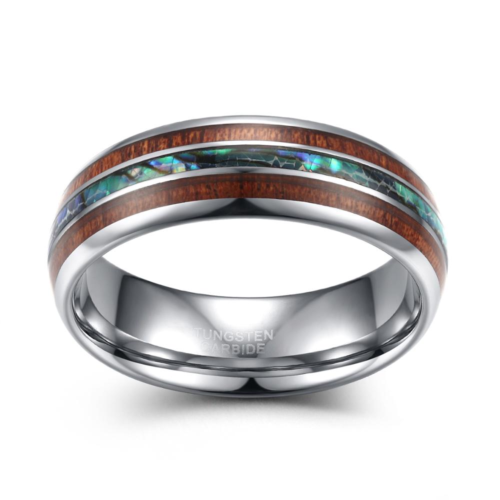 TIGRADE 8mm Tungsten Carbide R - Gymnastic Rings Wooden 评论和价格
