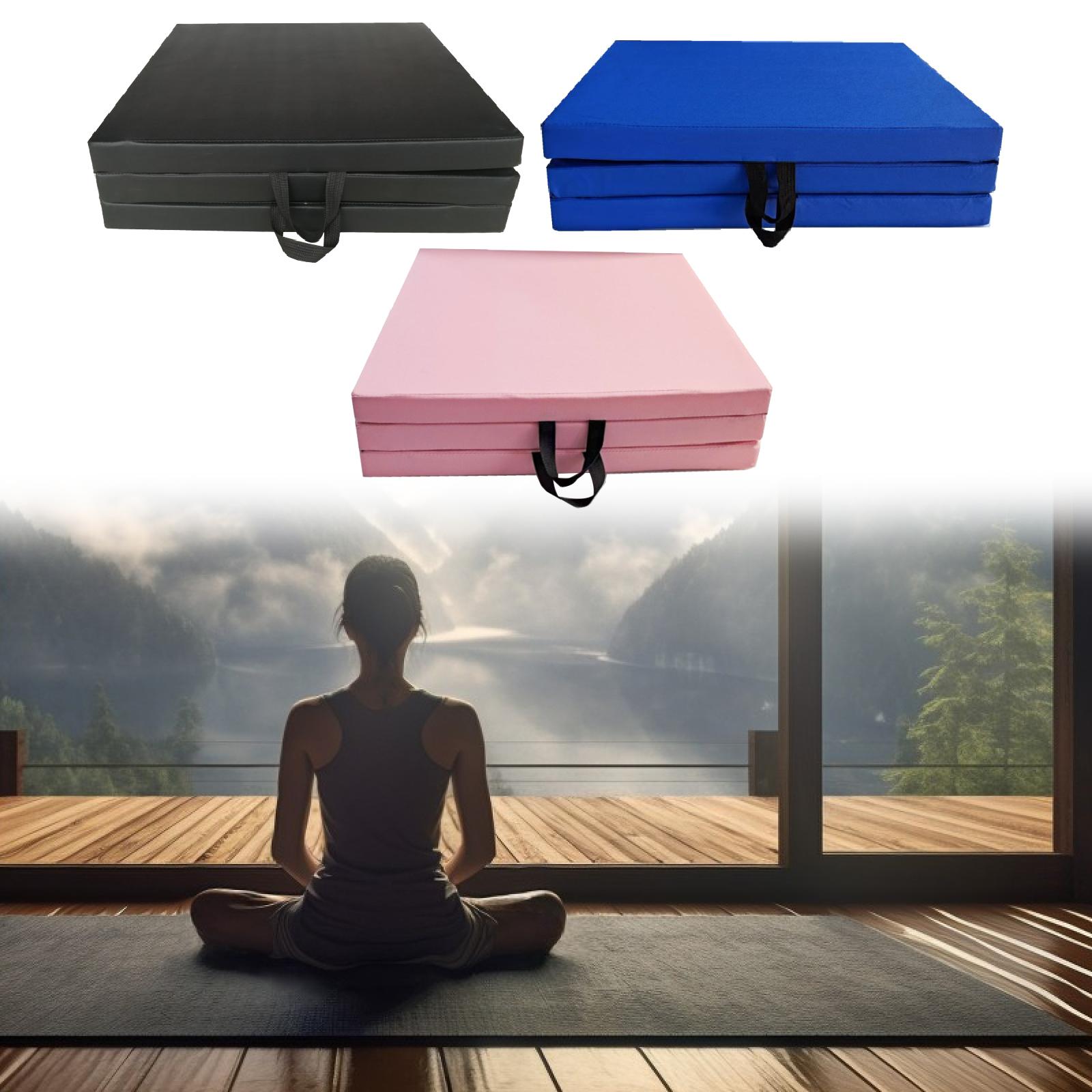 Fitness Mat Foldable Stretch P - Gymnastics Mat Thick 评论和价格