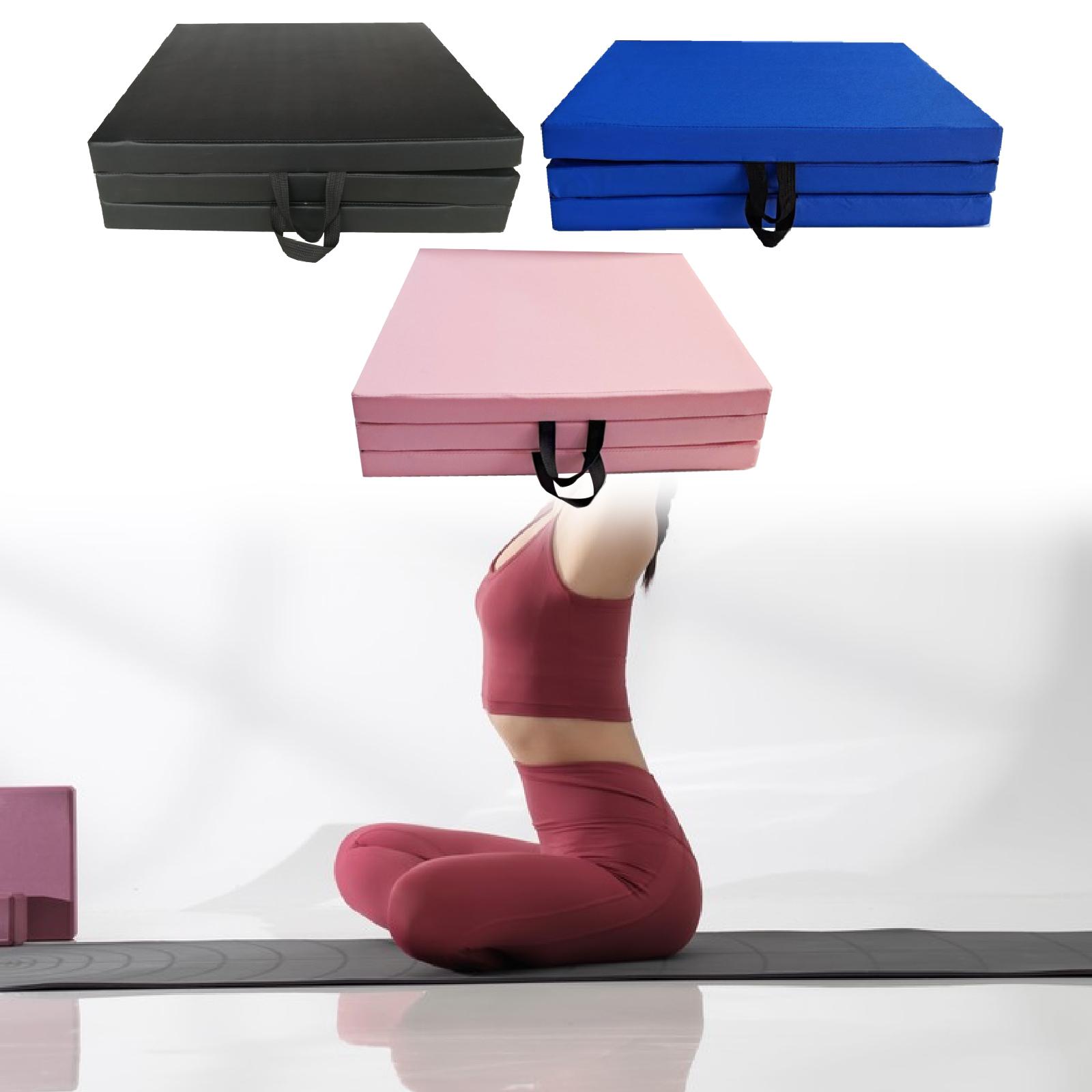 Fitness Mat Foldable Stretch P - Gymnastics Mat Thick 评论和价格