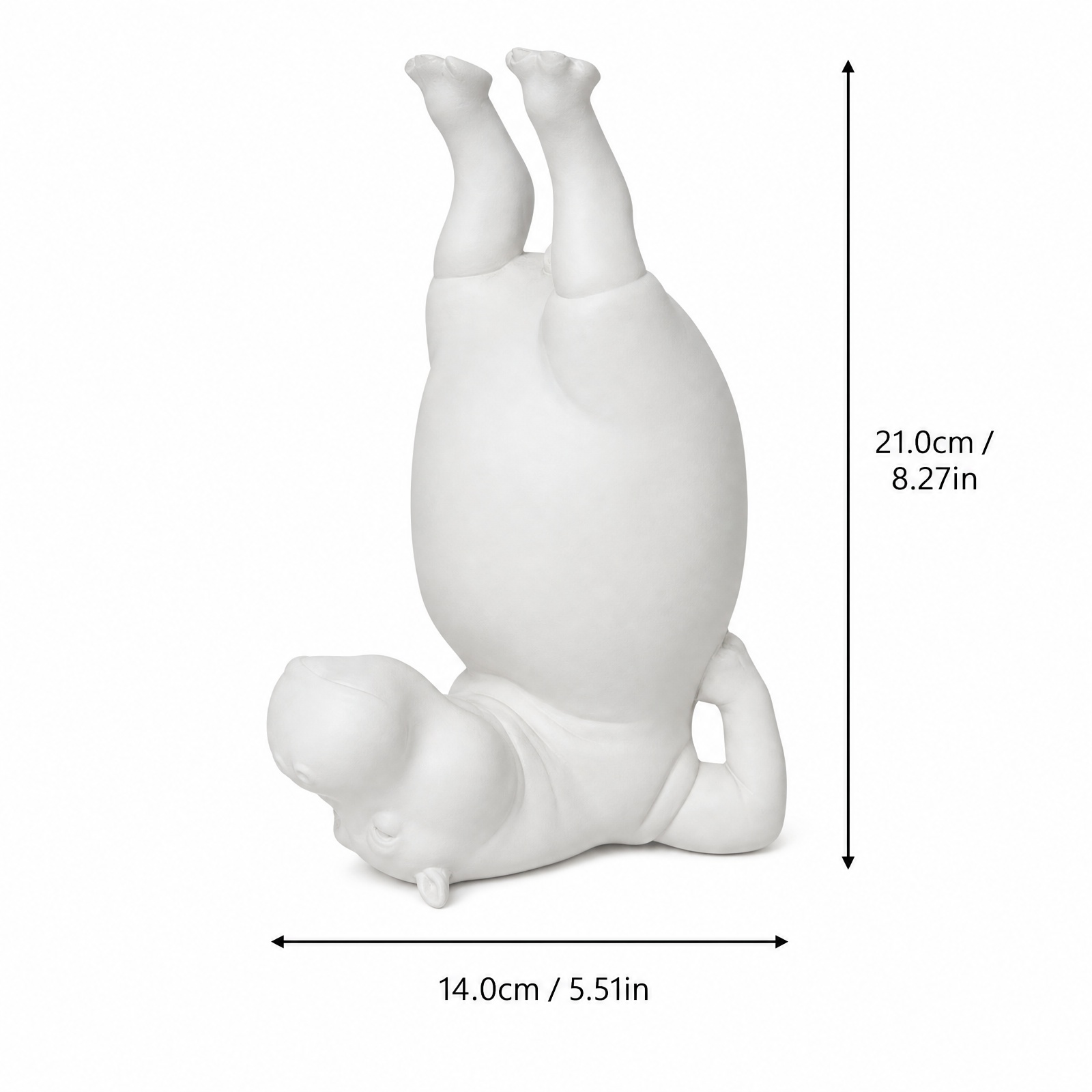 Yoga Hippo Resin Figurine Zen  - Home Gym Zen 评论和价格