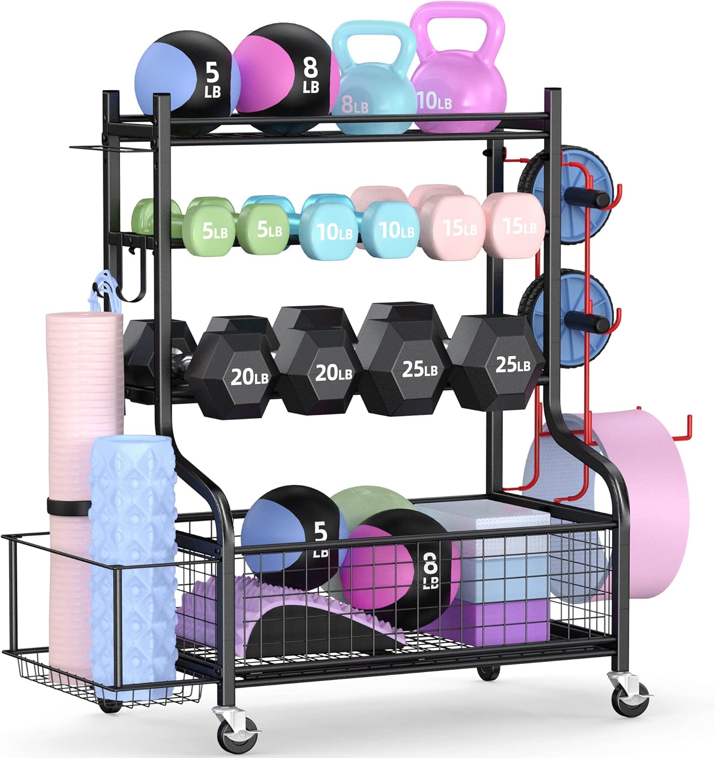 Home Gym Dumbbell Rack with Wh - Home Gym Usa 评论和价格