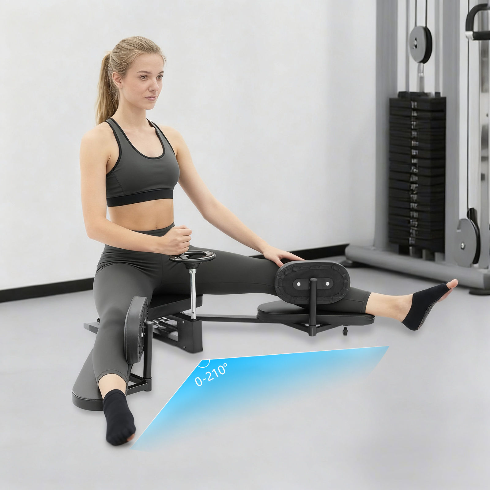 Leg Split Stretcher, Adjustabl - Home Gym Leg Extension 评论和价格