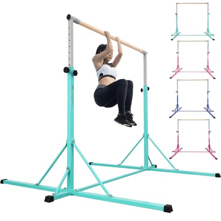 Gymnastics Bar for home gym tr - Gymnastic Rings Wooden 评论和价格