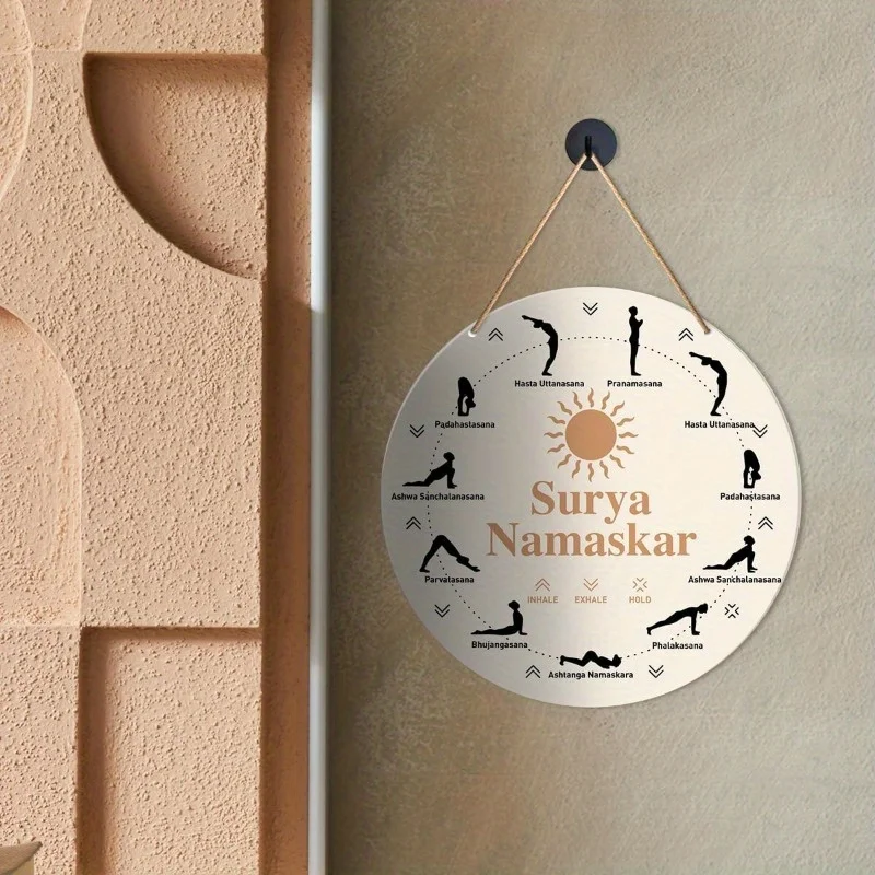 Yoga room wall art, spiritual  - Home Gym Zen 评论和价格