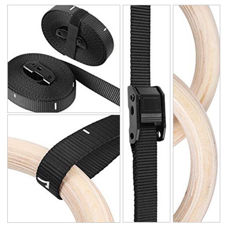 1 Piece Birch Wood Gymnastic R - Gymnastic Rings Wooden 评论和价格