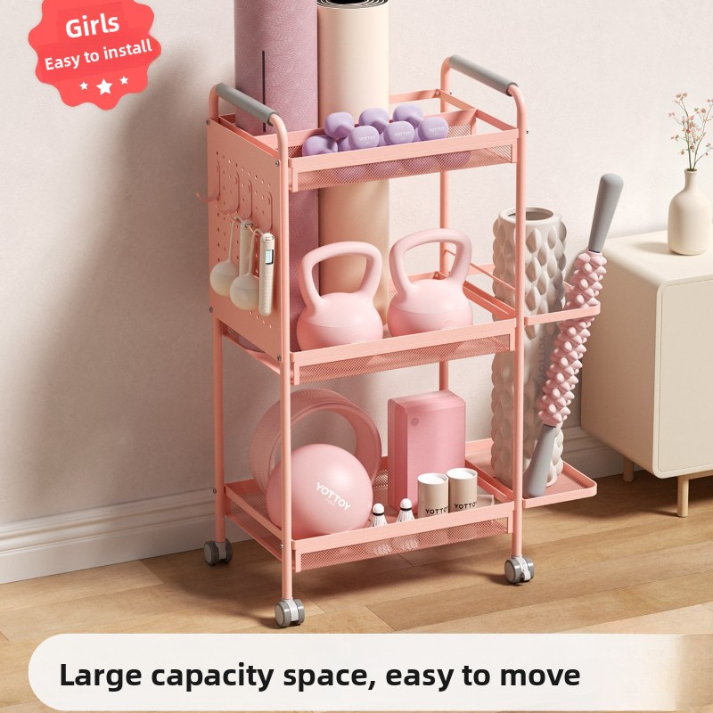 Minimalist Iron Storage Rack M - Home Gym Yoga Mat Storage 评论和价格