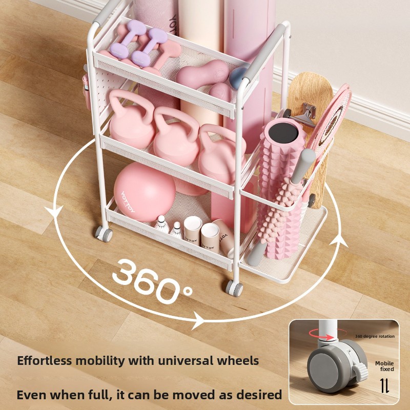 Minimalist Iron Storage Rack M - Home Gym Yoga Mat Storage 评论和价格