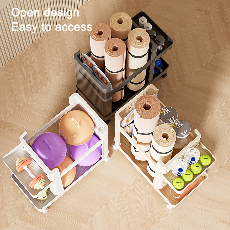 Vertical Fitness Equipment Sto - Home Gym Yoga Mat Storage 评论和价格