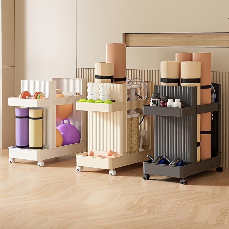 Vertical Fitness Equipment Sto - Home Gym Yoga Mat Storage 评论和价格