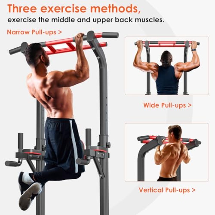 Home gym pull up bar station:  - Home Gym Pull Up 评论和价格