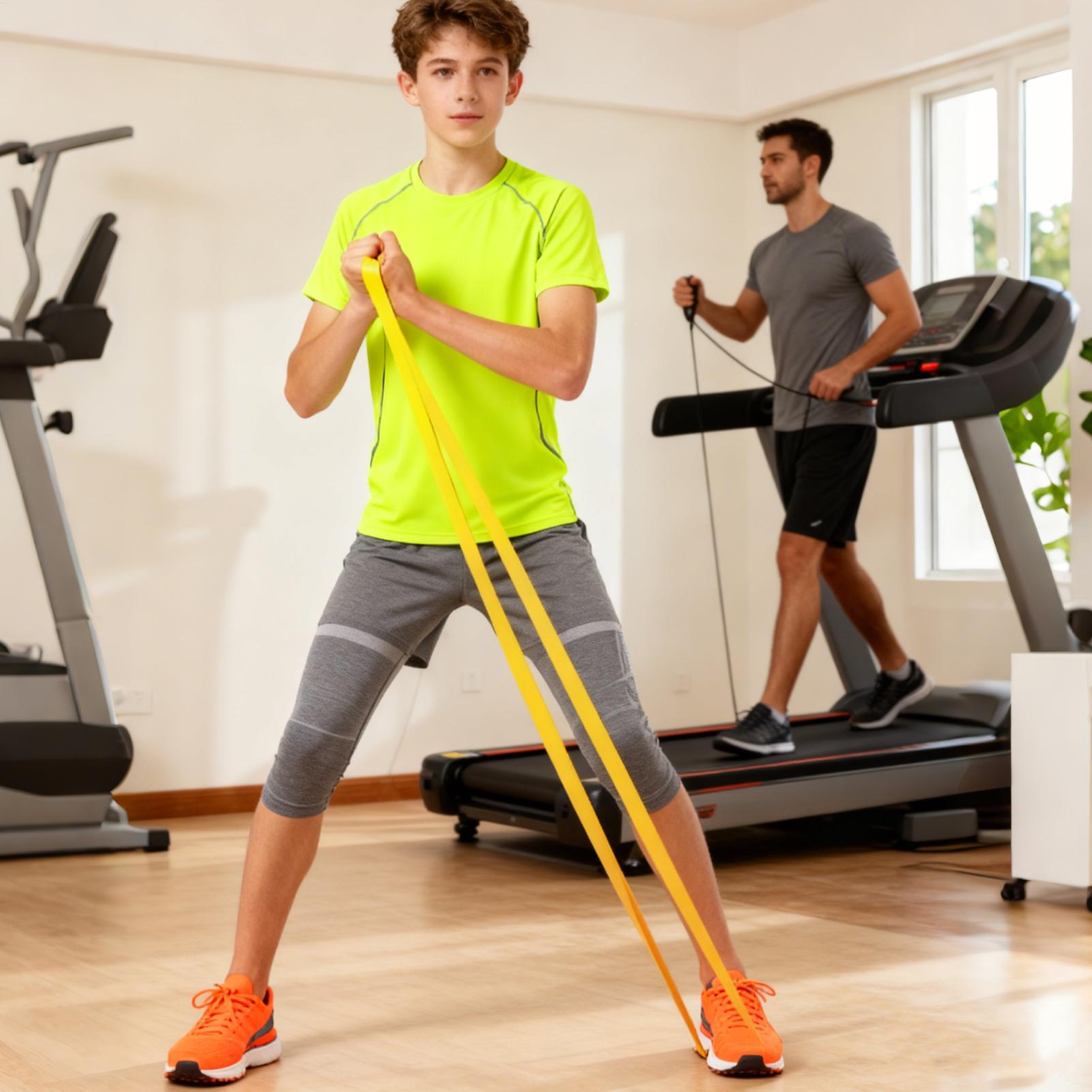 Workout Resistance Bands Elast - Home Gym Leg Extension 评论和价格