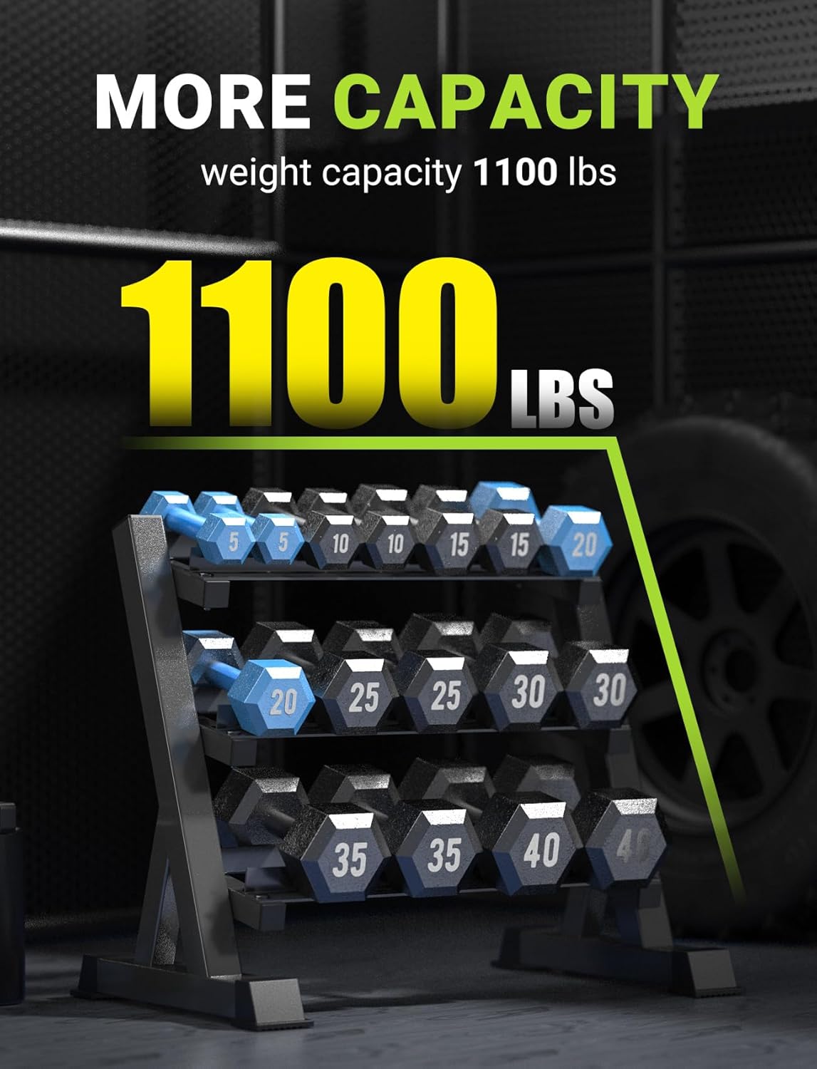 Home Gym Dumbbell Rack, 3 & 5  - Home Gym Usa 评论和价格